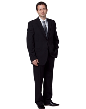 Mens Wool Blend Stretch Pants