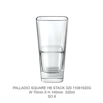 Palladio Sq Stack HB 320ml