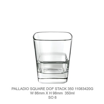 Palladio Sq Stack DOF 350ml